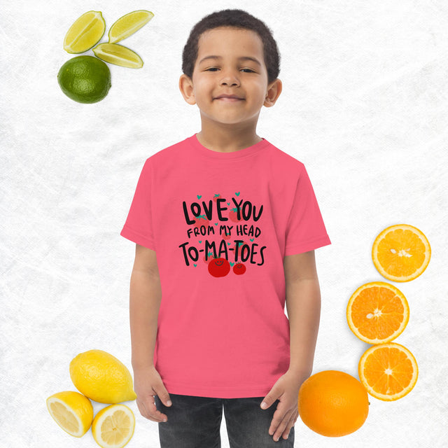 Love You Tomatoes - Funny Toddler T-shirt