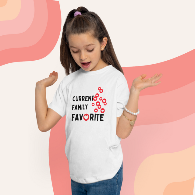 Current Family Favorite - Funny Toddler T-shirt