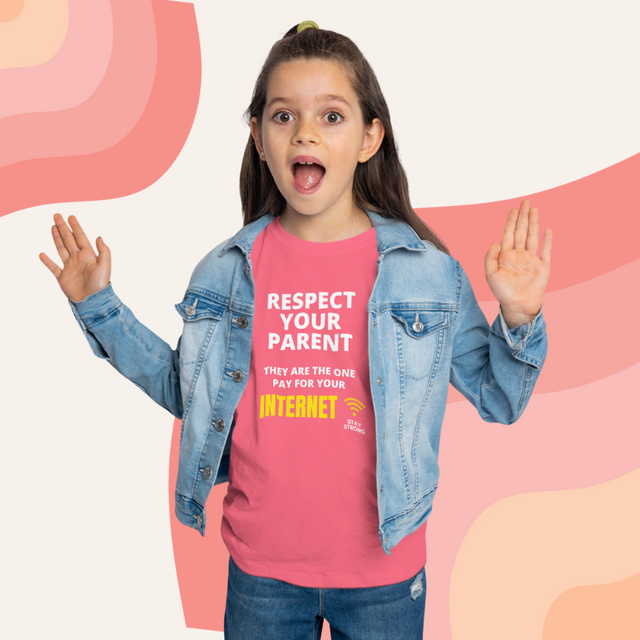 Respect Your Parent - Funny Toddler T-shirt