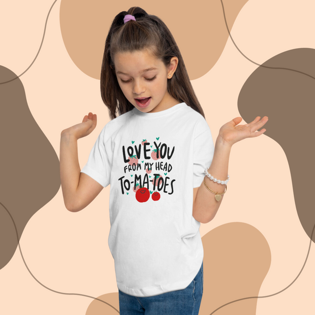 Love You Tomatoes - Funny Toddler T-shirt