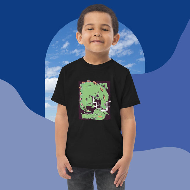 Sleeping Dragon - Funny Toddler T-shirt