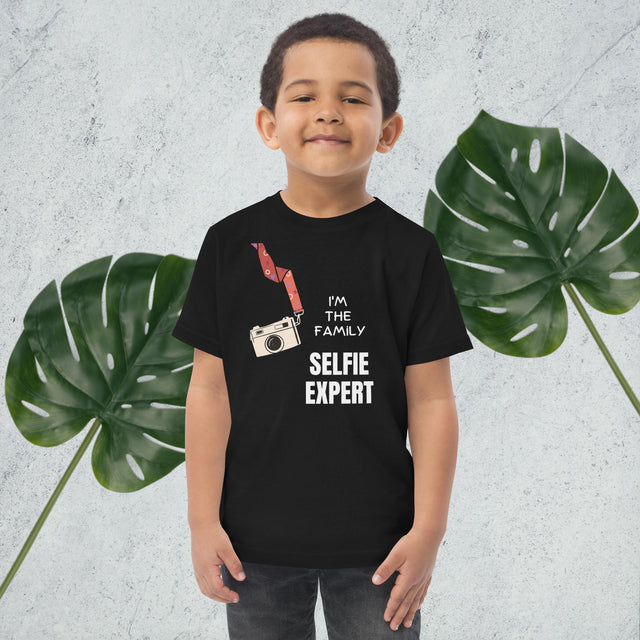 Family Selfie Expert - Funny Toddler T-shirt