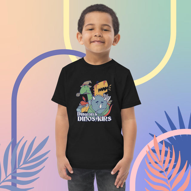 Dino Dungeons - Funny Toddler T-shirt