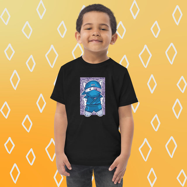 Ninja Cat - Funny Toddler T-shirt