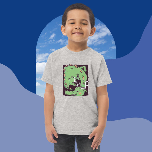 Sleeping Dragon - Funny Toddler T-shirt