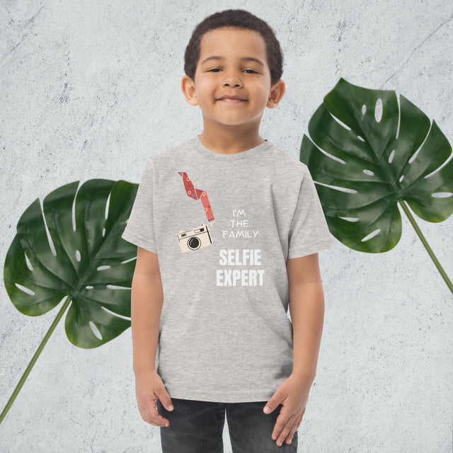 Family Selfie Expert - Funny Toddler T-shirt