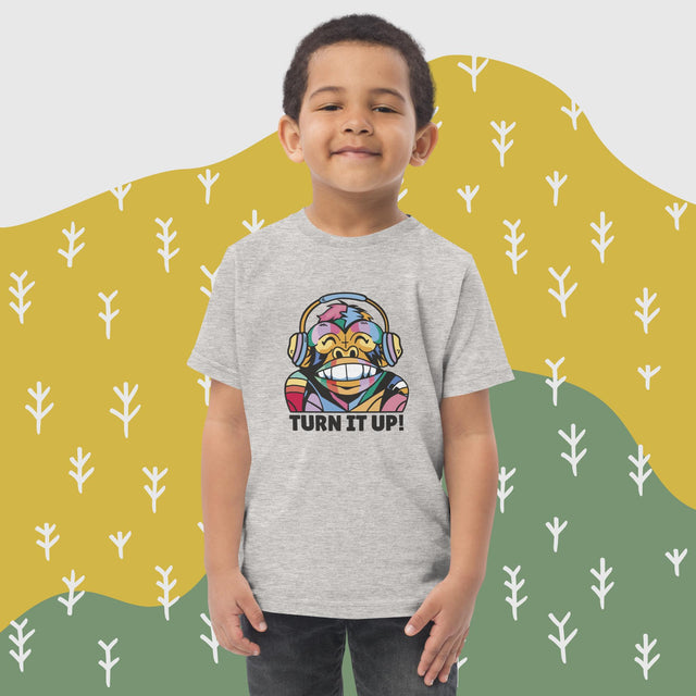 Turn It Up - Funny Toddler T-shirt