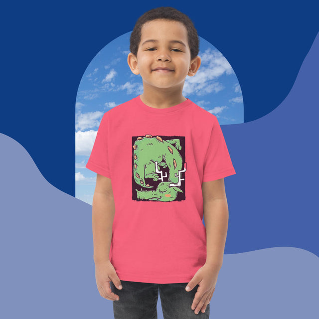 Sleeping Dragon - Funny Toddler T-shirt