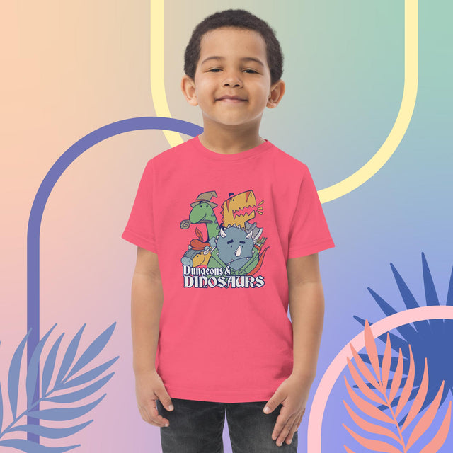 Dino Dungeons - Funny Toddler T-shirt