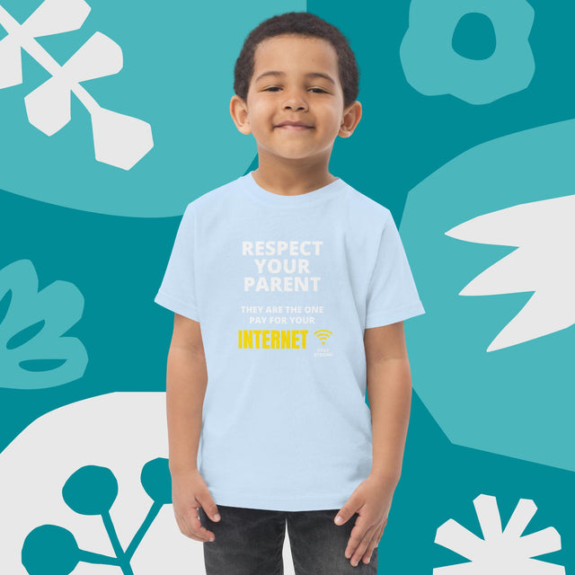 Respect Your Parent - Funny Toddler T-shirt