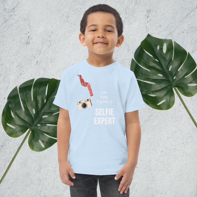 Family Selfie Expert - Funny Toddler T-shirt