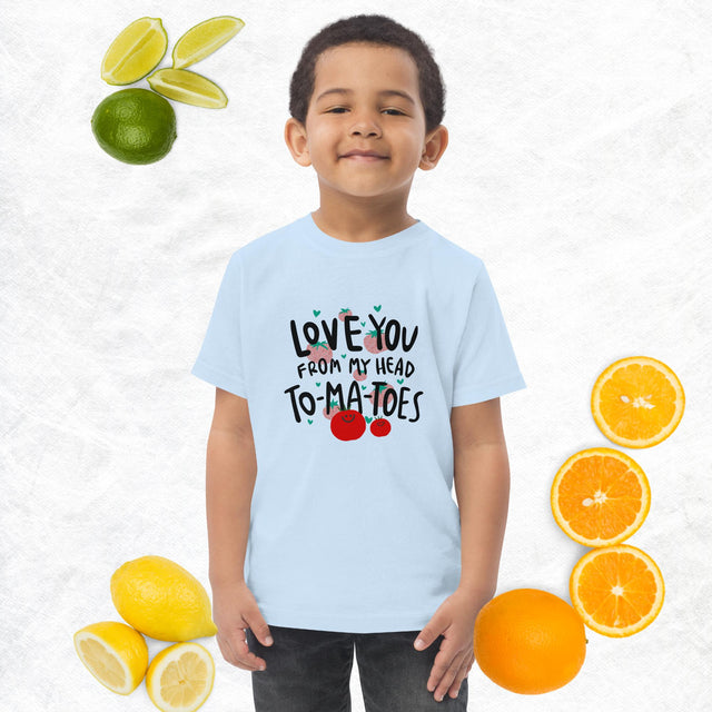 Love You Tomatoes - Funny Toddler T-shirt