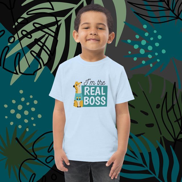 Real Boss - Funny Toddler T-shirt