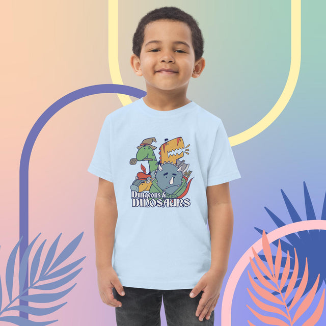 Dino Dungeons - Funny Toddler T-shirt