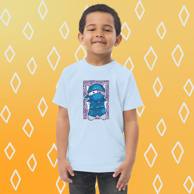 Ninja Cat - Funny Toddler T-shirt