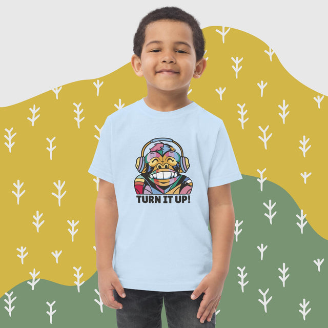 Turn It Up - Funny Toddler T-shirt