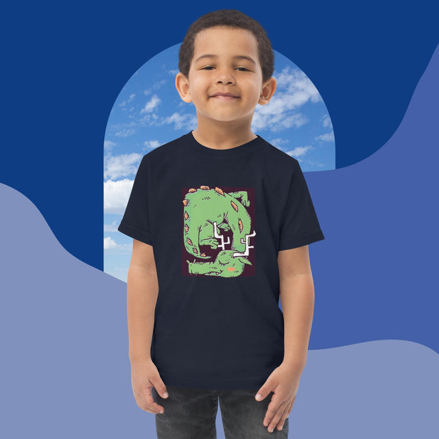 Sleeping Dragon - Funny Toddler T-shirt