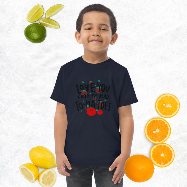 Love You Tomatoes - Funny Toddler T-shirt