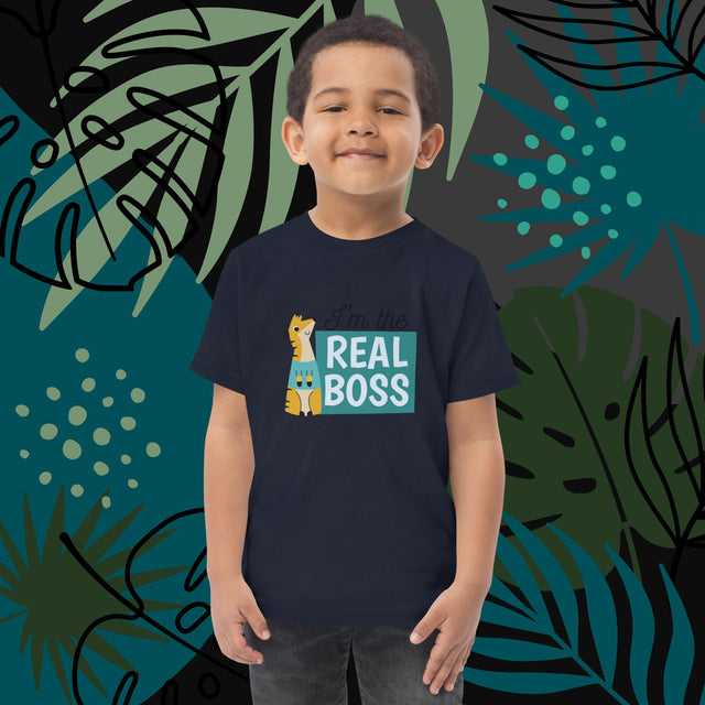 Real Boss - Funny Toddler T-shirt