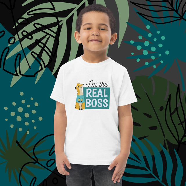 Real Boss - Funny Toddler T-shirt