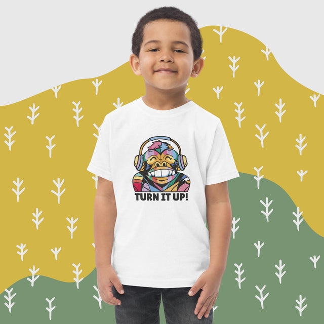 Turn It Up - Funny Toddler T-shirt